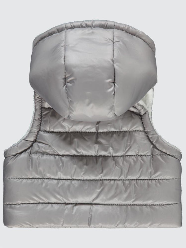 Civil Baby Basic Düz 6-18 Ay Yelek - Gri