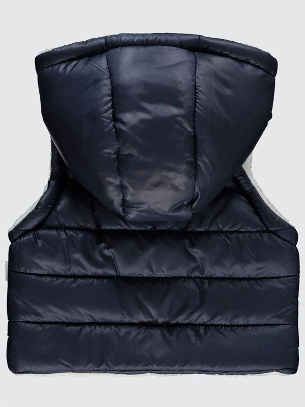 Civil Baby Basic Düz 6-18 Ay Yelek - Mavi