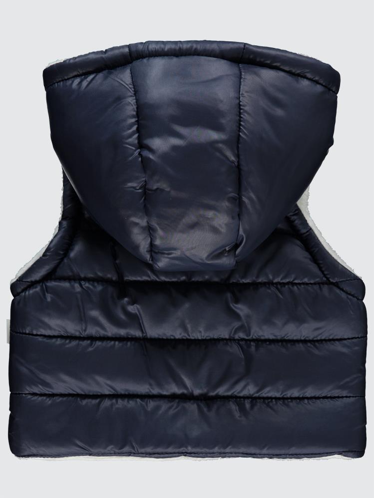 Civil Baby Basic Düz 6-18 Ay Yelek - Mavi