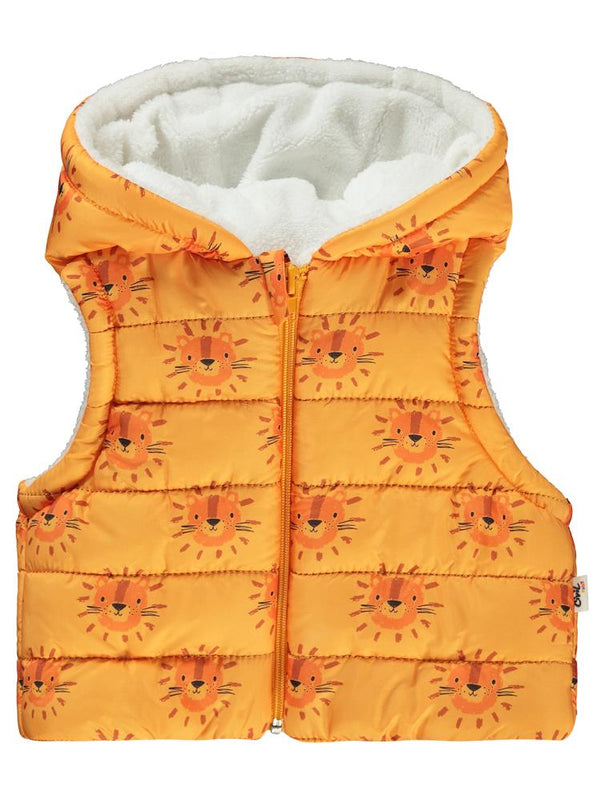 Civil Baby Aslan Empirmeli 6-18 Ay Yelek - Hardal