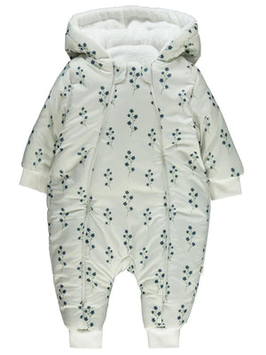 Civil Baby Çıtır Çiçek Empirmeli  6-18 Ay Astronot - Ekru