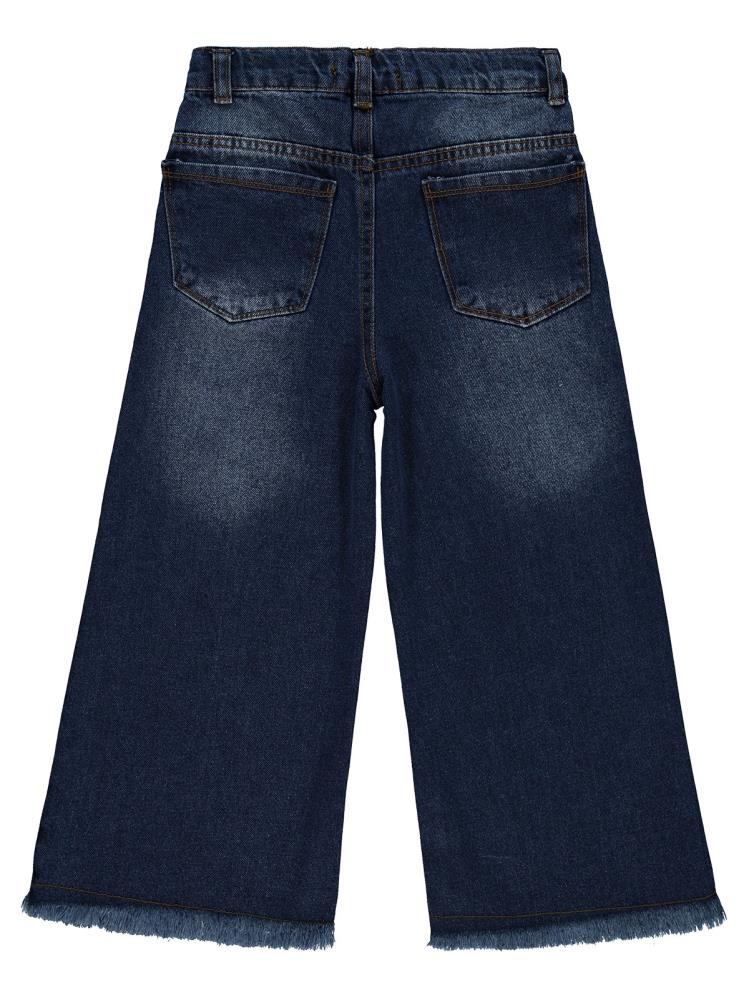 Civil Girls Pantolon Etek 6-9 Yaş Pantolon - Mavi