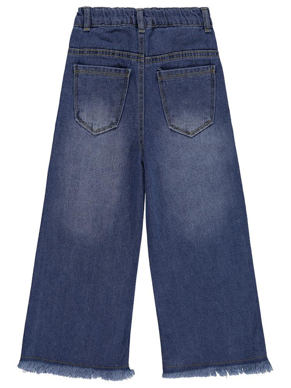 Civil Girls Pantolon Etek 10-13 Yaş Pantolon - Mavi