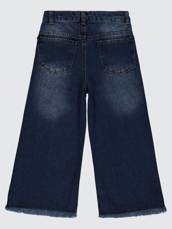 Civil Girls Pantolon Etek 10-13 Yaş Pantolon - Mavi