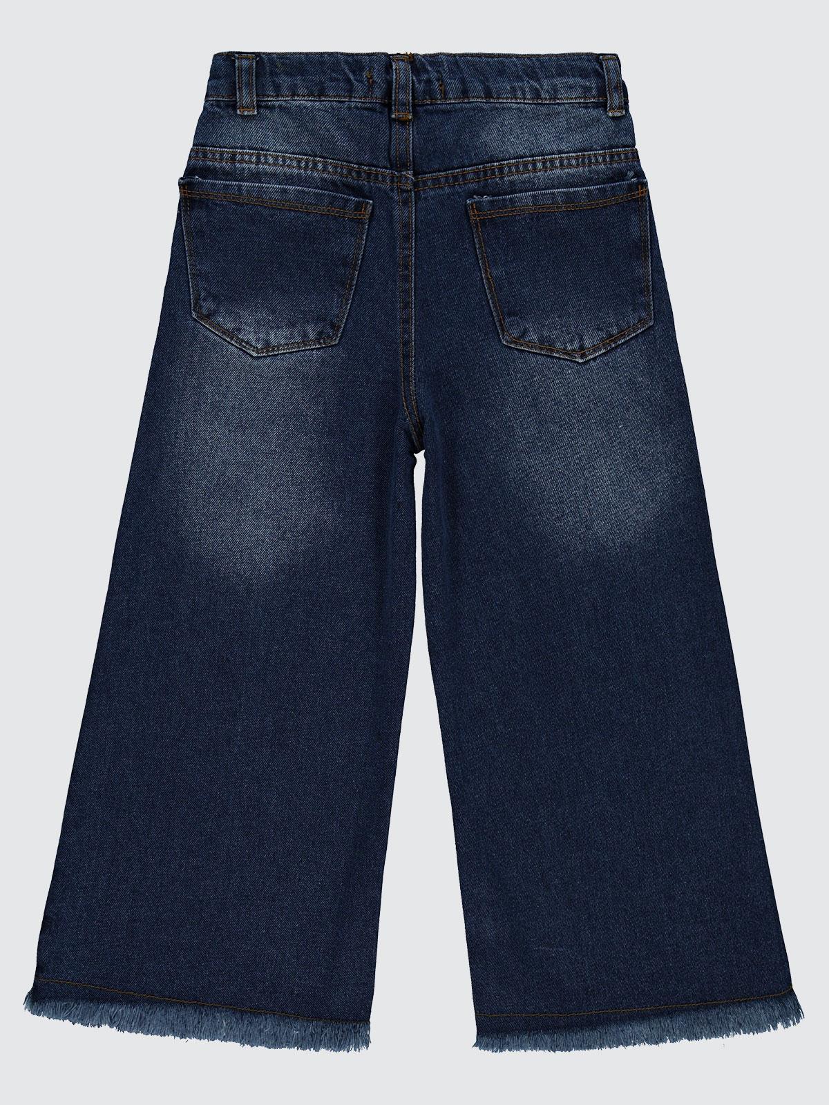 Civil Girls Pantolon Etek 10-13 Yaş Pantolon - Mavi