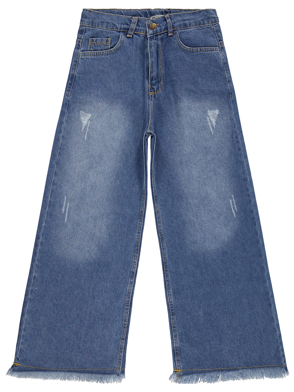 Civil Girls Pantolon Etek 10-13 Yaş Pantolon - Mavi