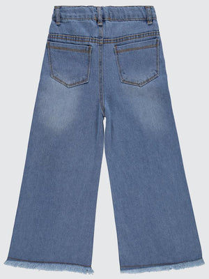 Civil Girls Pantolon Etek 6-9 Yaş Pantolon - Mavi