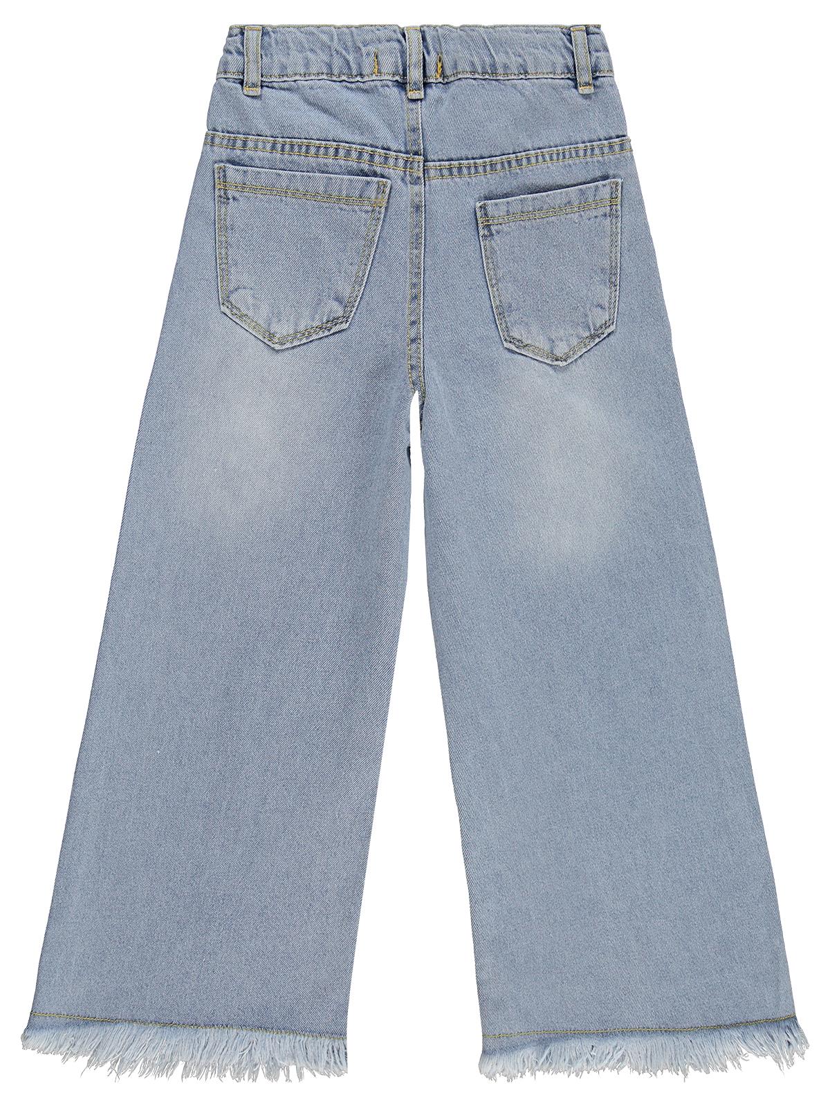 Civil Girls Pantolon Etek 10-13 Yaş Pantolon - Mavi