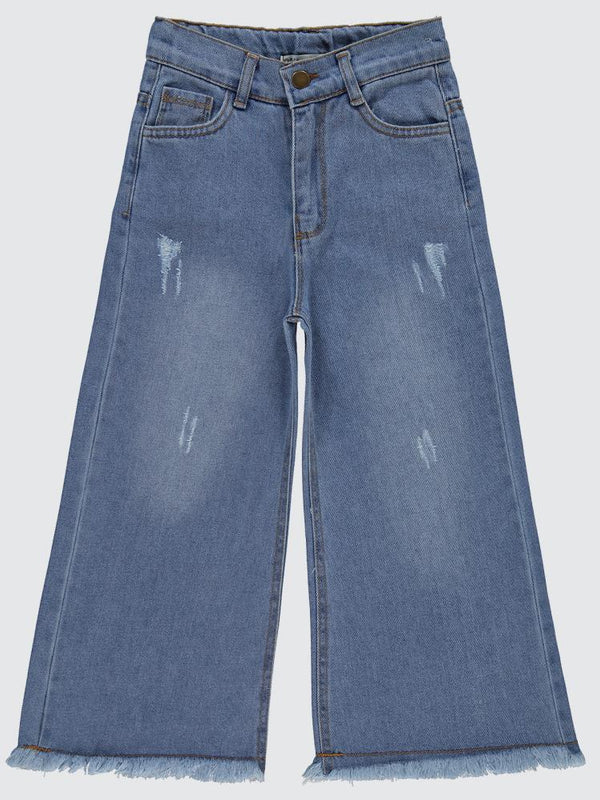 Civil Girls Pantolon Etek 10-13 Yaş Pantolon - Mavi