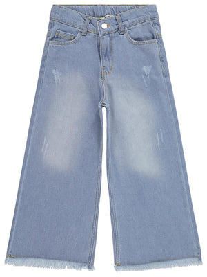 Civil Girls Pantolon Etek 10-13 Yaş Pantolon - Mavi