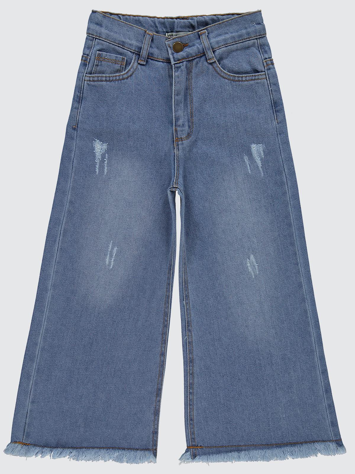 Civil Girls Pantolon Etek 6-9 Yaş Pantolon - Mavi