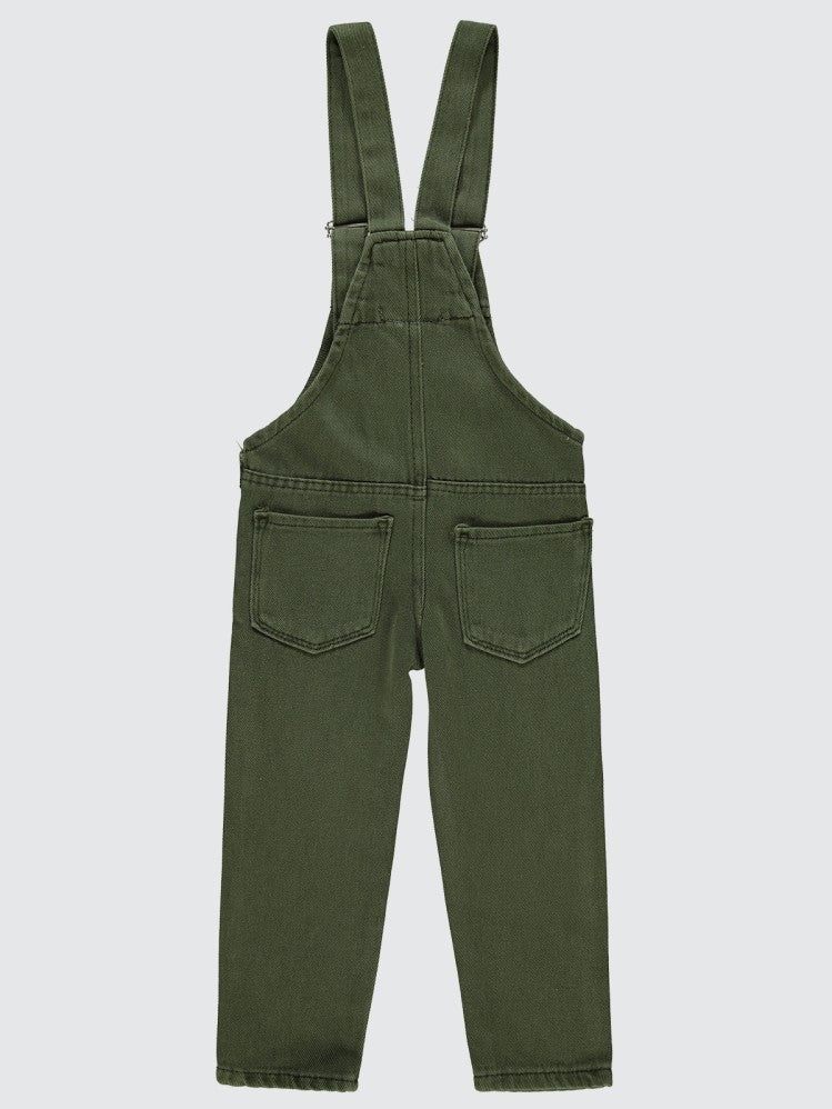 Civil Girls Mobil Ayıcıklı Pantolon Slopet 2-5 Yaş Slopet - Haki