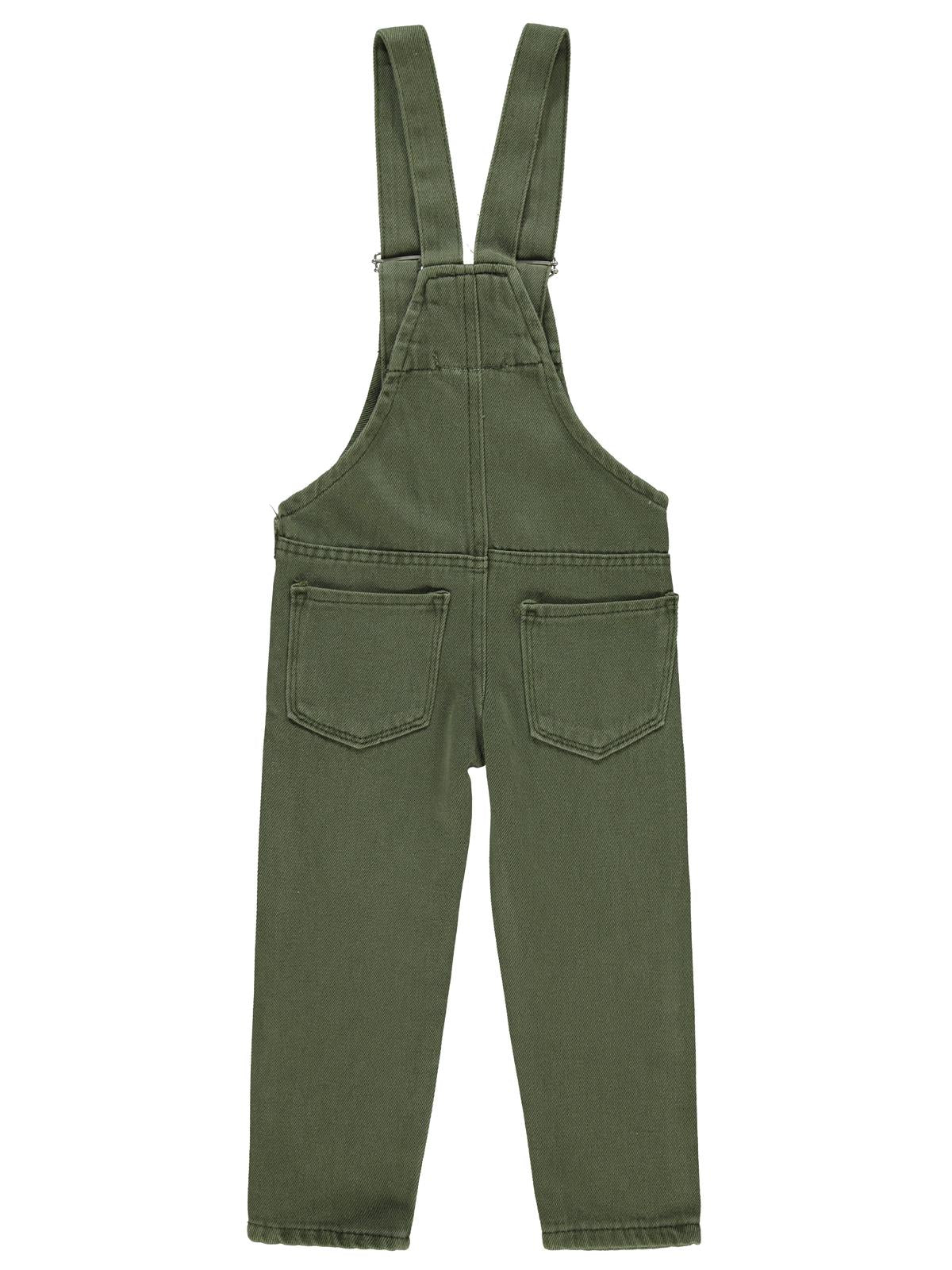 Civil Girls Mobil Ayıcıklı Pantolon Slopet 2-5 Yaş Slopet - Haki