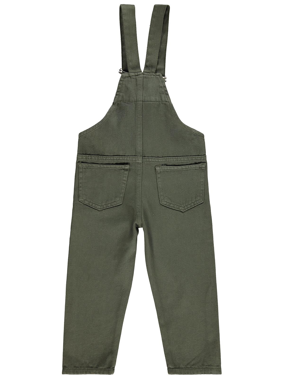 Civil Girls Mobil Ayıcıklı Pantolon Slopet 2-5 Yaş Slopet - Haki