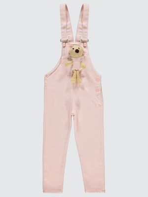 Civil Girls Mobil Ayıcıklı Pantolon Slopet 10-13 Yaş Slopet - Pembe