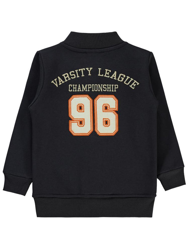 Civil Boys 96 Nakışlı Kolej 2-5 Yaş Hırka - Gri