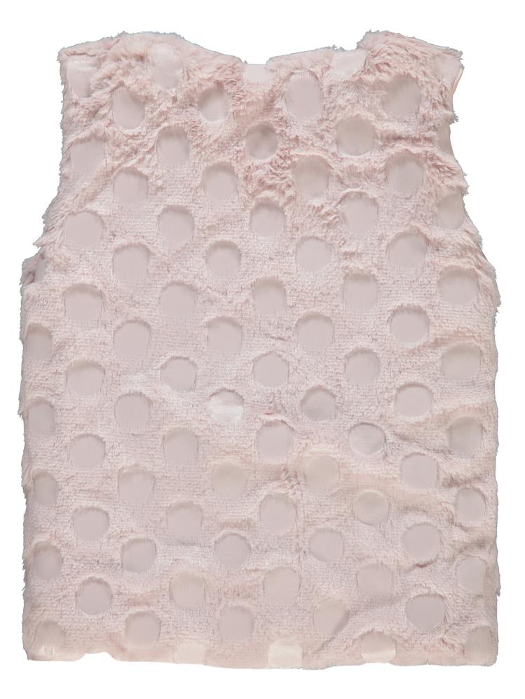 Civil Girls Pelüş 6-9 Yaş Yelek - Pudra