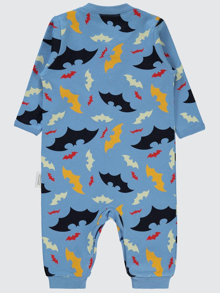 Civil Baby Renklı Batman 6-18 Ay Tulum - Mavi