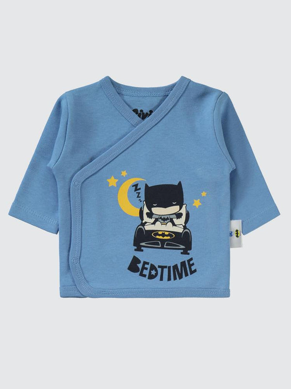 Civil Baby Renklı Batman Zıbın Takımları - Mavi