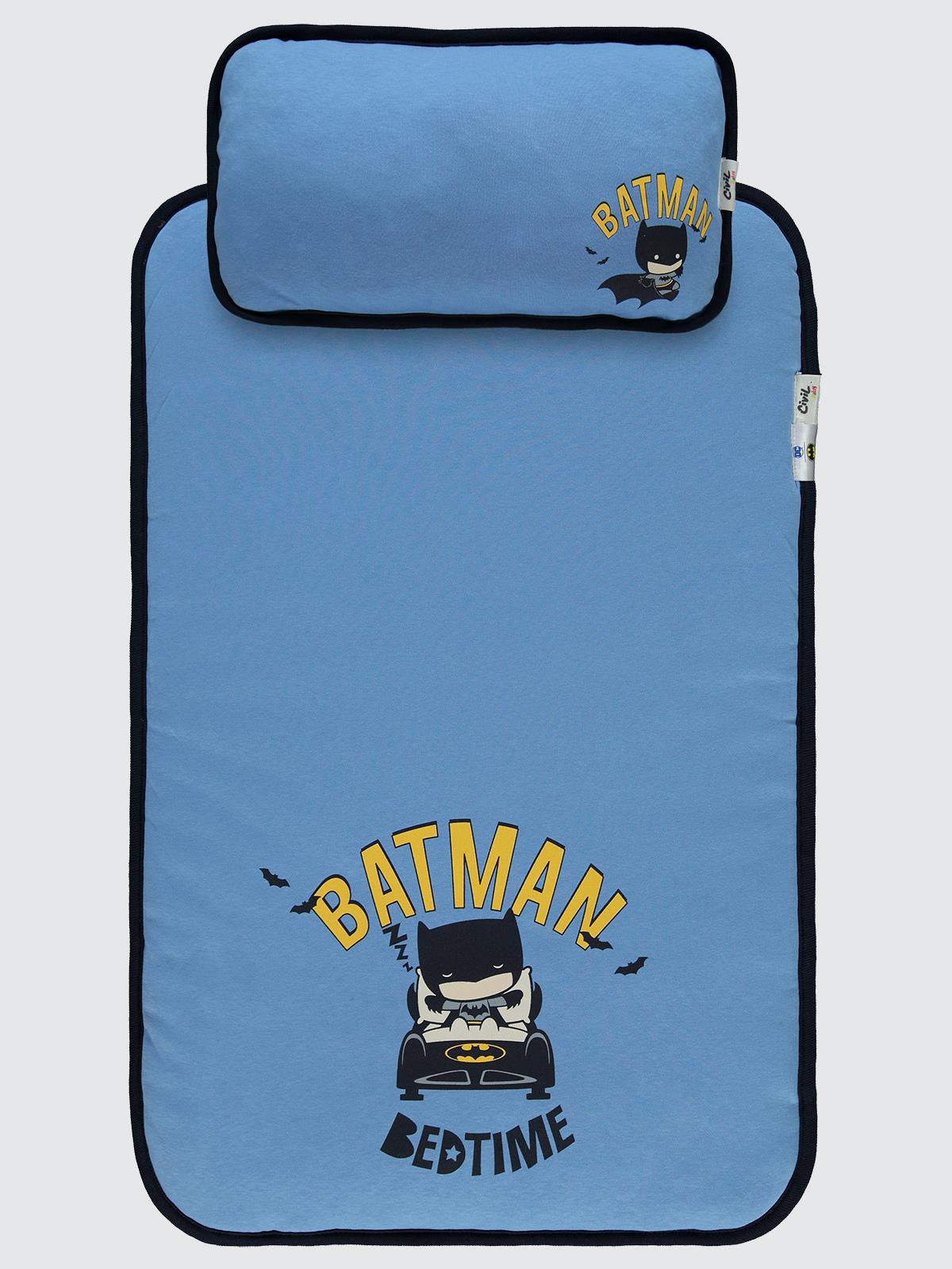 Batman Erkek Bebek Alt Açma - Mavi