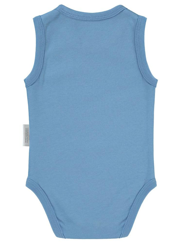 Civil Baby Renklı Batman 1-18 Ay Çıtçıtlı Badi - Mavi