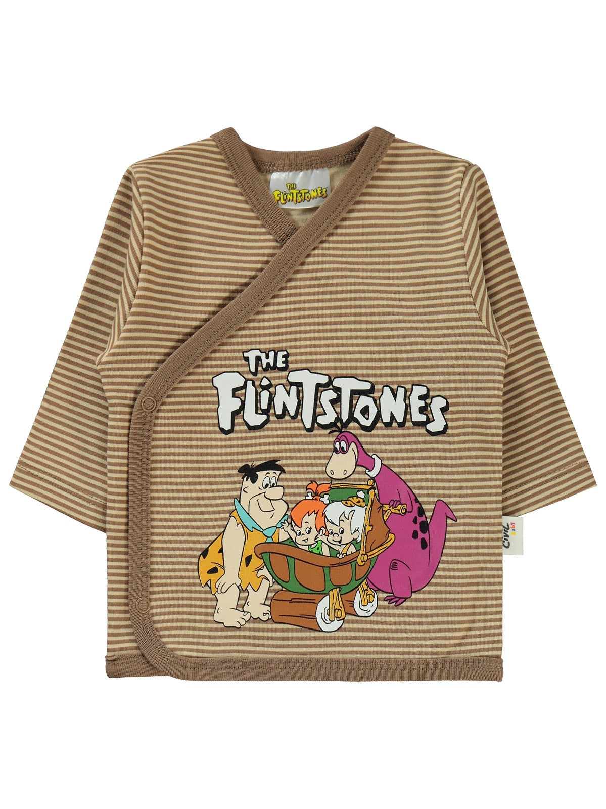 The Flıntstones Zıbın Takımları - Kahverengi