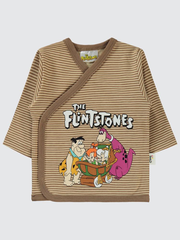Civil Baby The Flıntstones Zıbın Takımları - Kahverengi