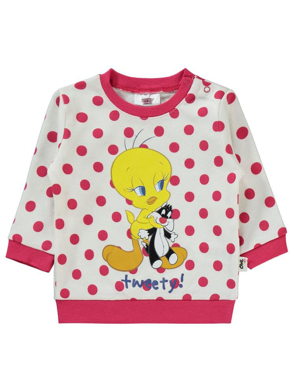 Civil Baby Tweety Puan Empirme 6-18 Ay 2'liTakım - Ekru