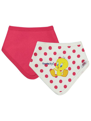 Tweety Kız Bebek 2'Li Mama Önlüğü   - Ekru