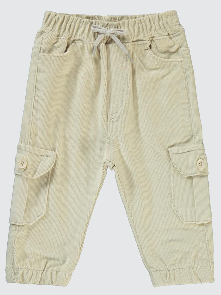 Civil Baby Kargo Cepli Jogger 9-18 Ay Pantolon - Bej