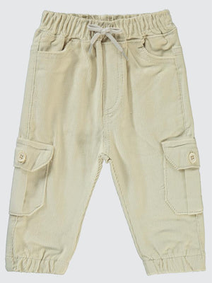Civil Baby Kargo Cepli Jogger 9-18 Ay Pantolon - Bej