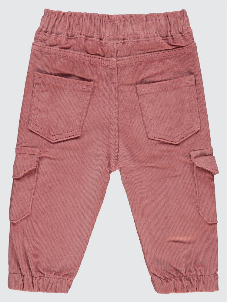 Civil Baby Kargo Cepli Jogger 9-18 Ay Pantolon - Pudra