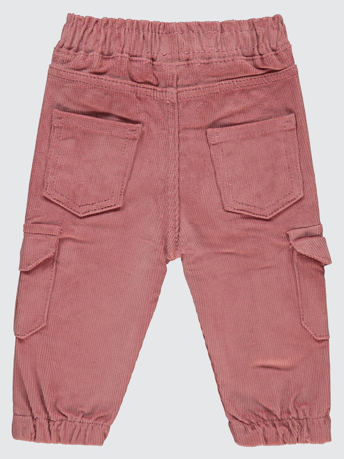 Civil Baby Kargo Cepli Jogger 9-18 Ay Pantolon - Pudra