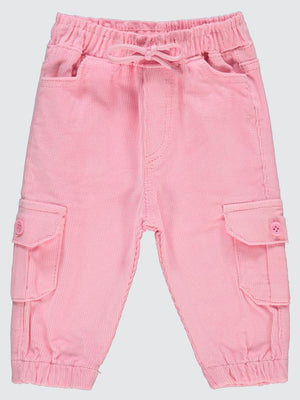 Civil Baby Kargo Cepli Jogger 9-18 Ay Pantolon - Pembe