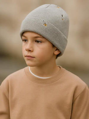 Civil Boys Torn 10-13 Yaş Şapka Bere - Gri