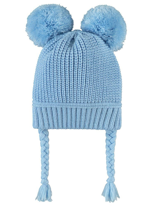 Civil Baby Basic Ponponlu 0-24 Ay Bebek Erkek Bere - Mavi