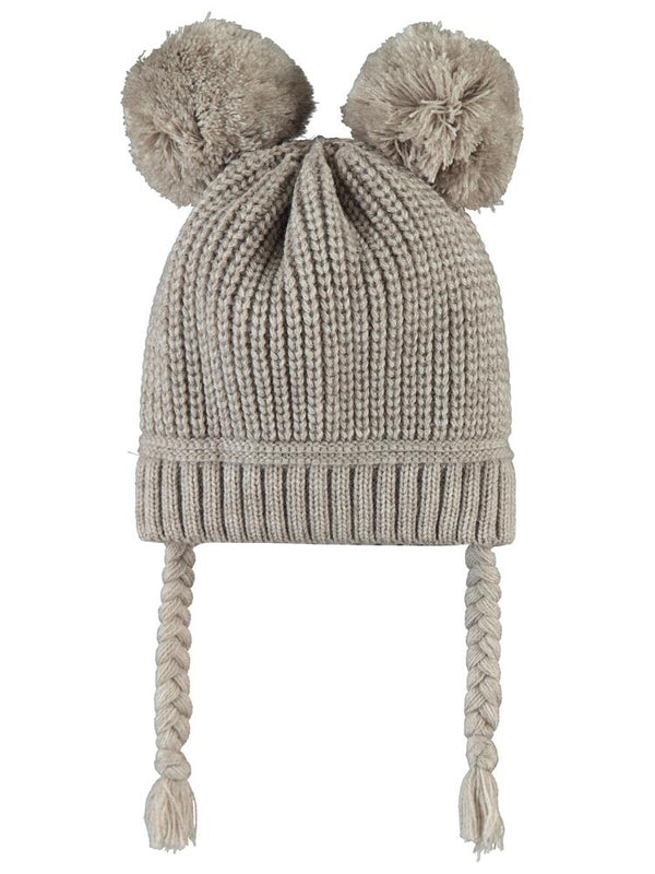 Civil Baby Basic Ponponlu 0-24 Ay Bebek Erkek Bere - Kahverengi