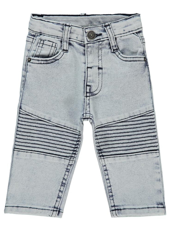 Civil Baby Diz Detaylı 6-18 Ay Pantolon - Mavi