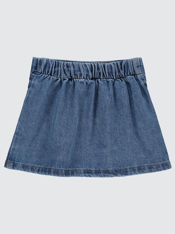 Civil Girls Pileli 2-5 Yaş Etek - Mavi