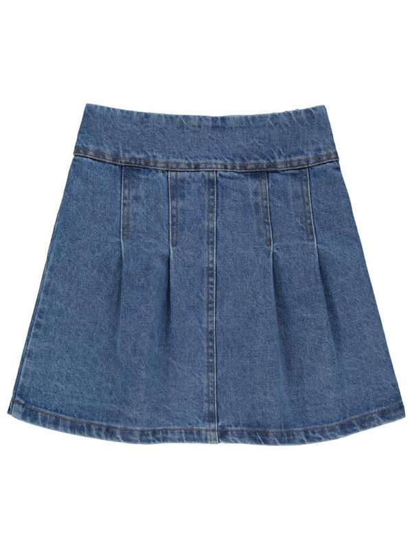 Civil Girls Pileli 6-9 Yaş Etek - Mavi