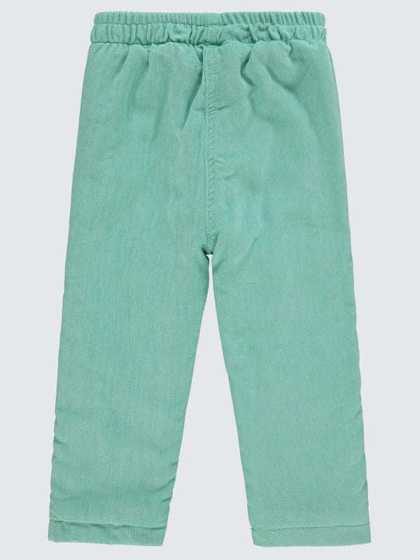 Civil Girls Basic Velsoftlu 2-5 Yaş Pantolon - Yeşil