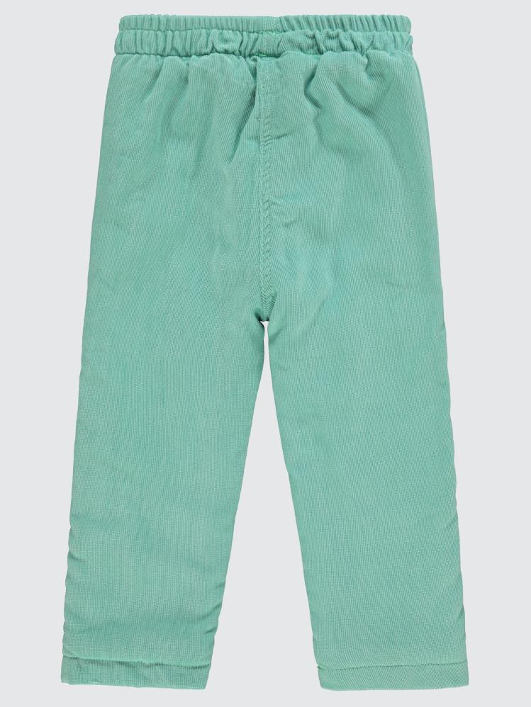 Civil Girls Basic Velsoftlu 2-5 Yaş Pantolon - Yeşil