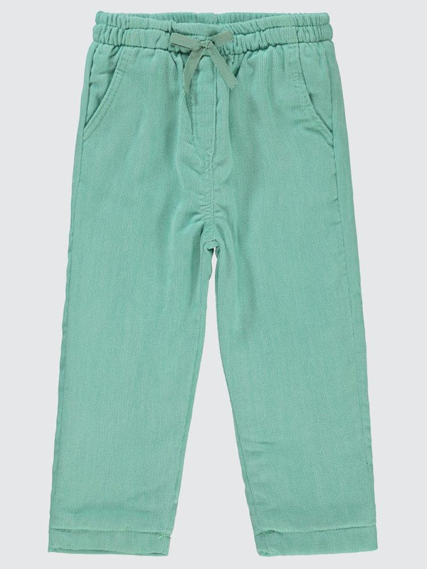 Civil Girls Basic Velsoftlu 2-5 Yaş Pantolon - Yeşil