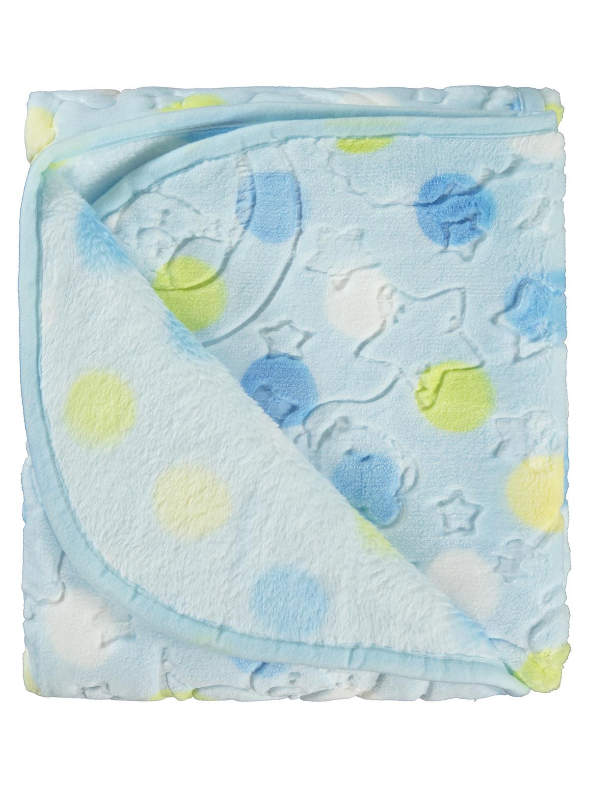Civil Baby Puanlı Battaniye - Mavi