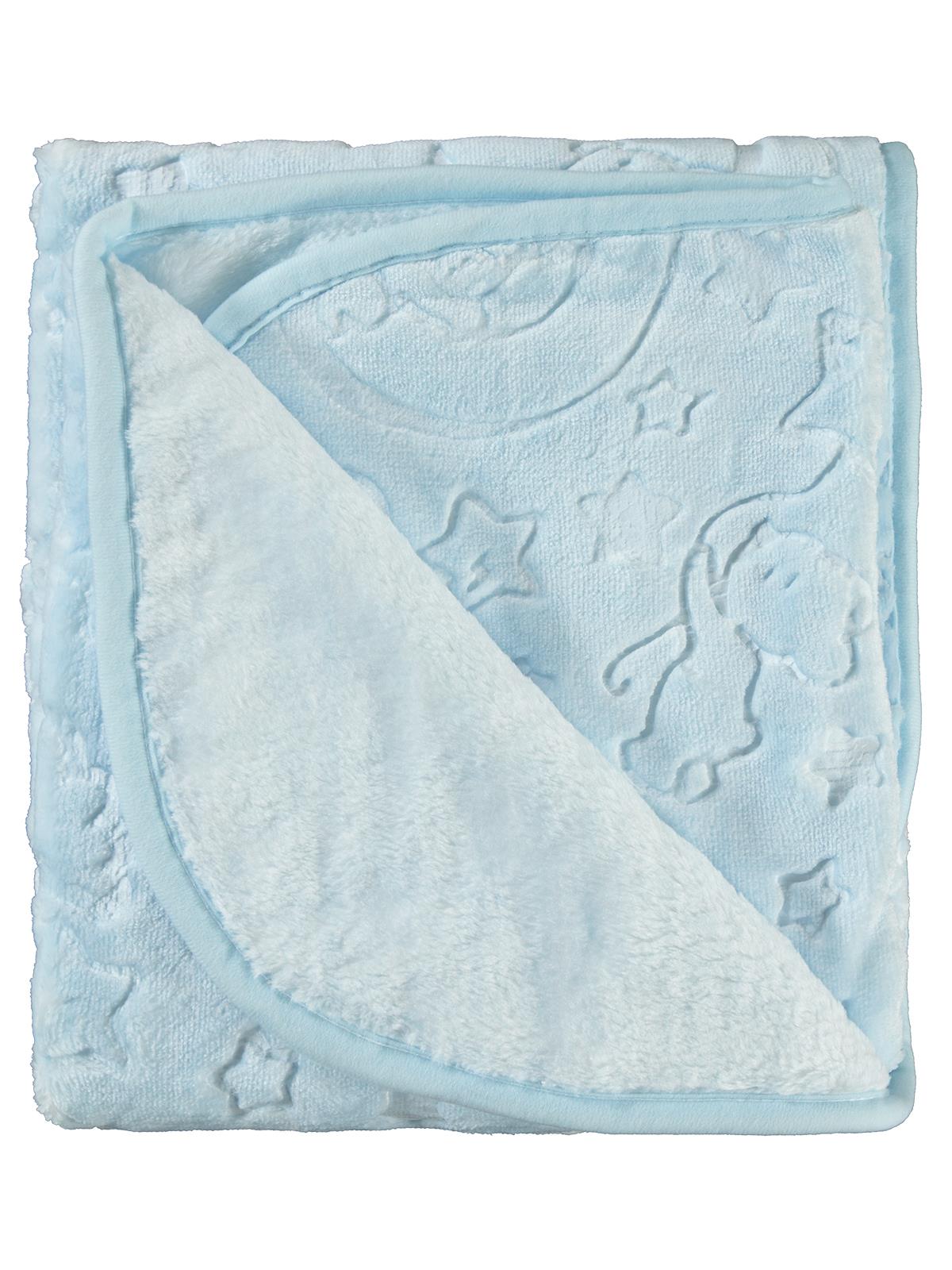 Civil Baby Dio Düz Battaniye - Mavi