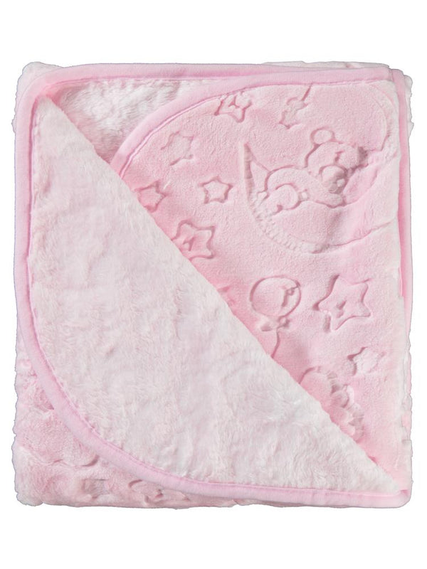 Civil Baby Dio Düz Battaniye - Pembe