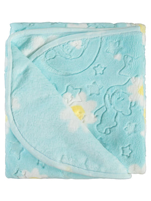 Civil Baby Papatya Desenli Battaniye - Mavi