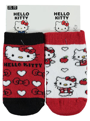 Hello Kitty Havlu 0-24 Ay Bebek Kız Çorap Set