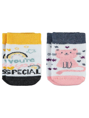 Civil Baby Special Havlu 0-24 Ay Bebek Kız Çorap Set