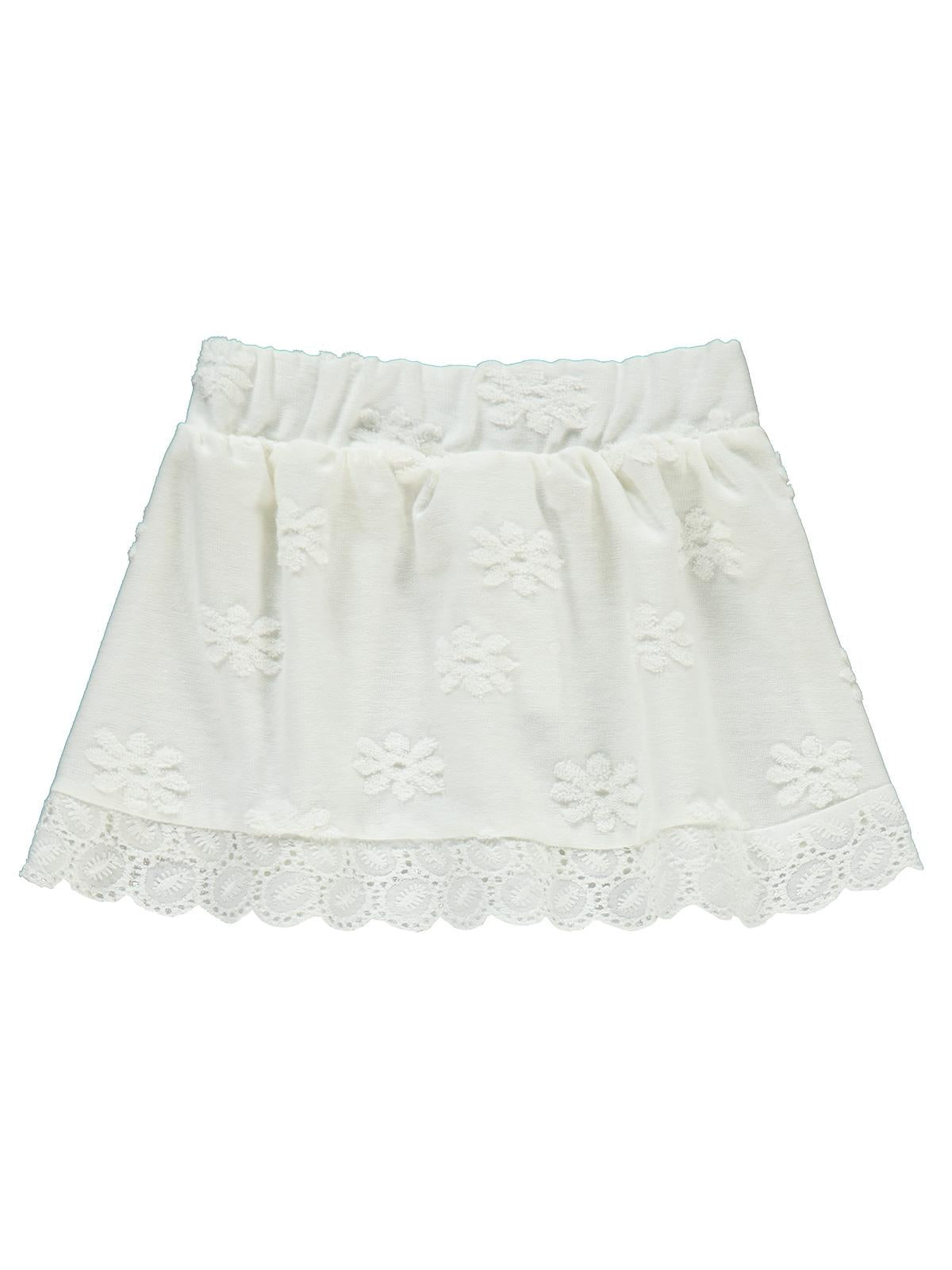 Civil Baby Gökkuşağı Kabartmalı 6-18 Ay Etek - Ekru